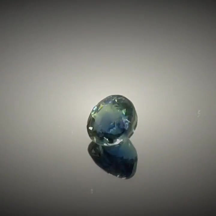 0.72ct Round Cut Greenish Blue Sapphire - Premium Jewelry from Dazzling Delights - Just $76.95! Shop now at Dazzling Delights