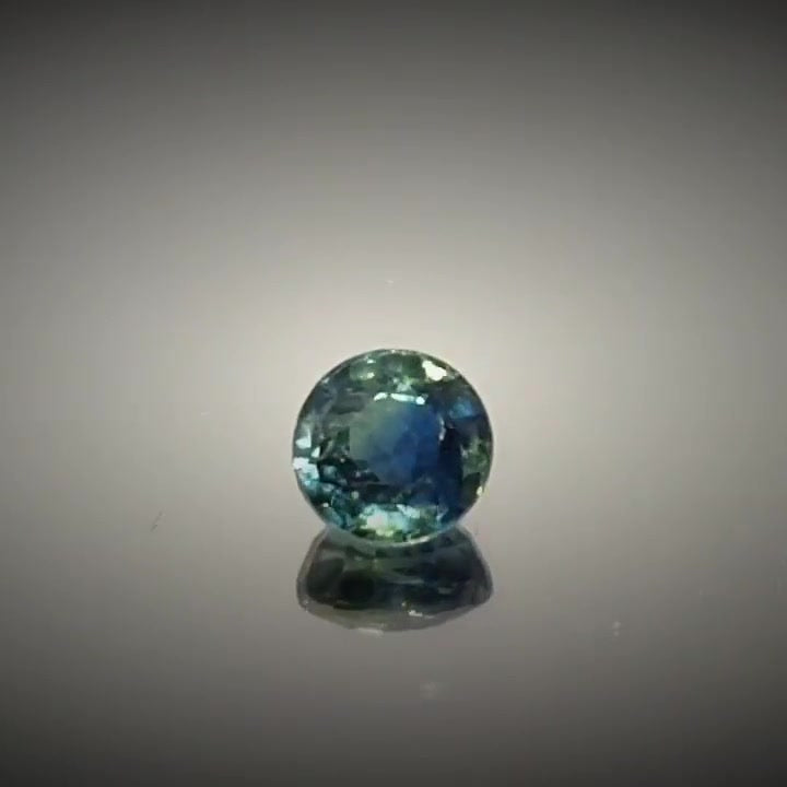 0.72ct Round Cut Greenish Blue Sapphire - Premium Jewelry from Dazzling Delights - Just $76.95! Shop now at Dazzling Delights