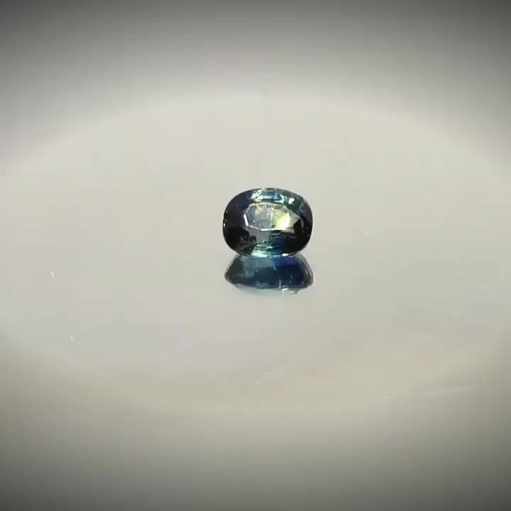 0.74ct Cushion Cut Natural Greenish Blue Sapphire - Premium Jewelry from Dazzling Delights - Just $76.95! Shop now at Dazzling Delights