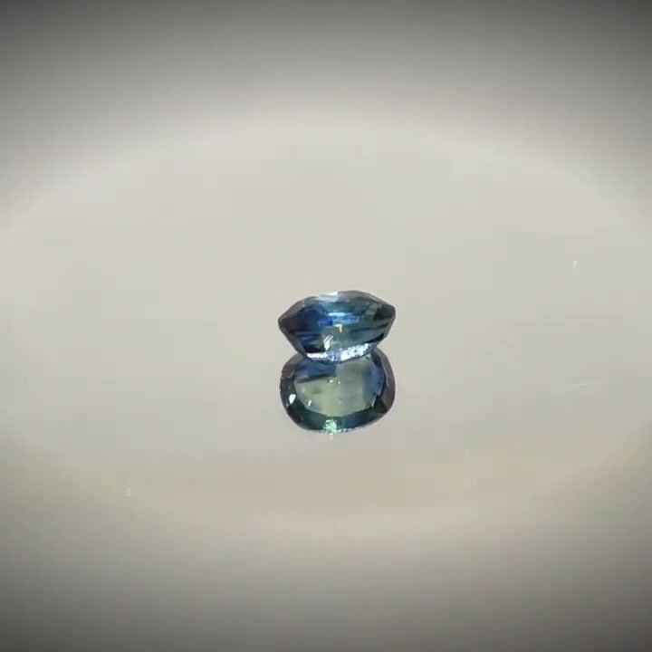 0.74ct Cushion Cut Natural Greenish Blue Sapphire - Premium Jewelry from Dazzling Delights - Just $76.95! Shop now at Dazzling Delights