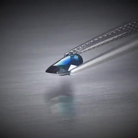 0.76ct Pear Cut Greenish Blue Sapphire - Premium Jewelry from Dazzling Delights - Just $61.95! Shop now at Dazzling Delights