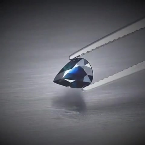 0.76ct Pear Cut Greenish Blue Sapphire - Premium Jewelry from Dazzling Delights - Just $61.95! Shop now at Dazzling Delights