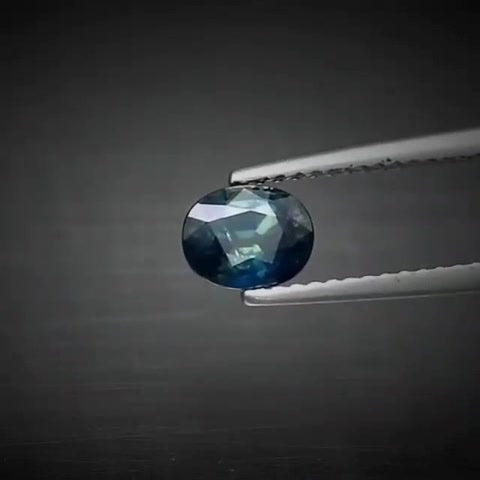 0.94ct Oval Cut Greenish Blue Sapphire - Premium Jewelry from Dazzling Delights - Just $83.95! Shop now at Dazzling Delights
