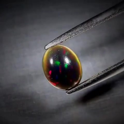 0.95ct Oval Cabochon Black Opal - Premium Jewelry from Dazzling Delights - Just $51.95! Shop now at Dazzling Delights