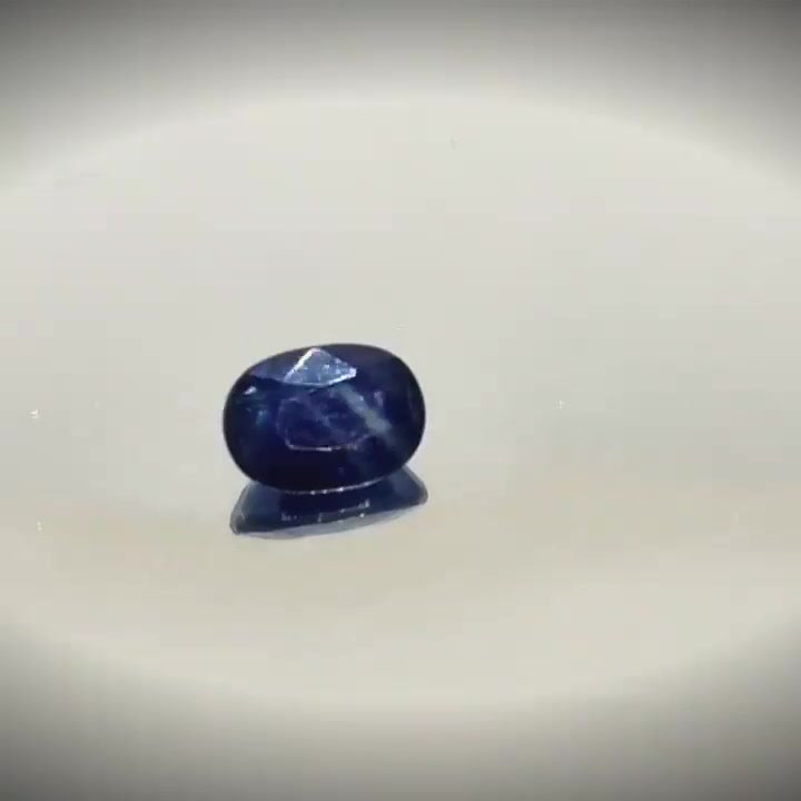 1.16ct Oval Cut Deep Blue Sapphire - Premium Jewelry from Dazzling Delights - Just $51.95! Shop now at Dazzling Delights