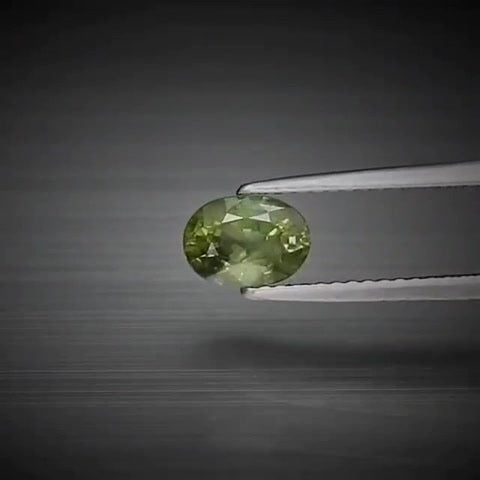 1.17ct Oval Cut Green Sapphire - Premium Jewelry from Dazzling Delights - Just $61.95! Shop now at Dazzling Delights
