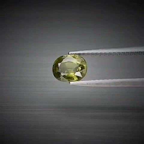 1.25ct Oval Cut Green Sapphire - Premium Jewelry from Dazzling Delights - Just $51.95! Shop now at Dazzling Delights