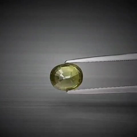 1.25ct Oval Cut Green Sapphire - Premium Jewelry from Dazzling Delights - Just $51.95! Shop now at Dazzling Delights