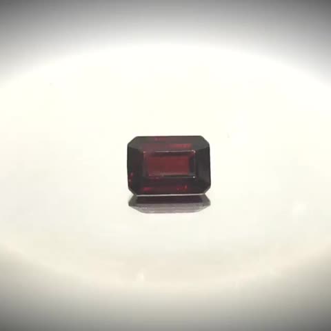 1.26ct Octagon Cut Deep Blood Red Garnet - Premium Jewelry from Dazzling Delights - Just $61.95! Shop now at Dazzling Delights