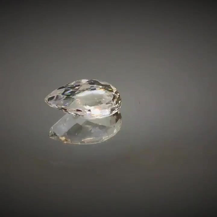 1.36ct Pear Cut Peach Pink Morganite - Premium Jewelry from Dazzling Delights - Just $51.95! Shop now at Dazzling Delights