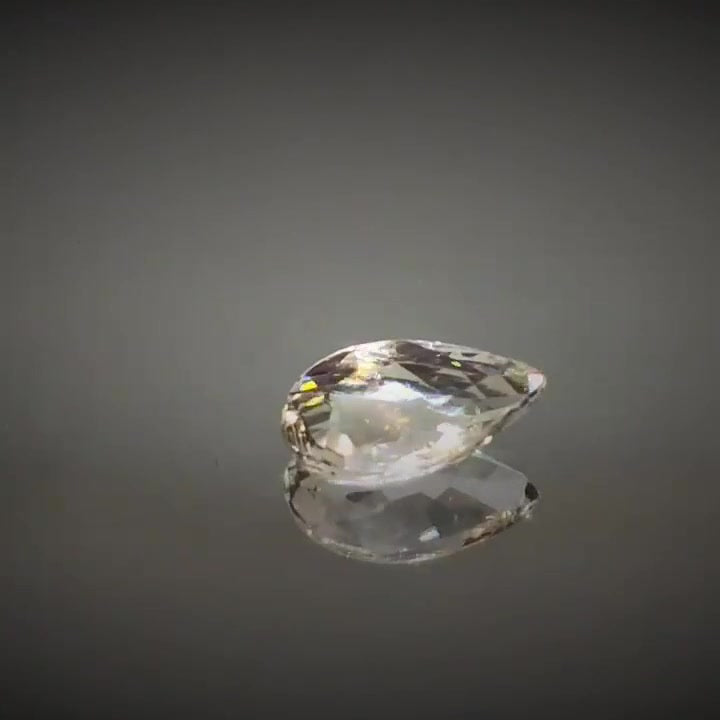1.36ct Pear Cut Peach Pink Morganite - Premium Jewelry from Dazzling Delights - Just $51.95! Shop now at Dazzling Delights