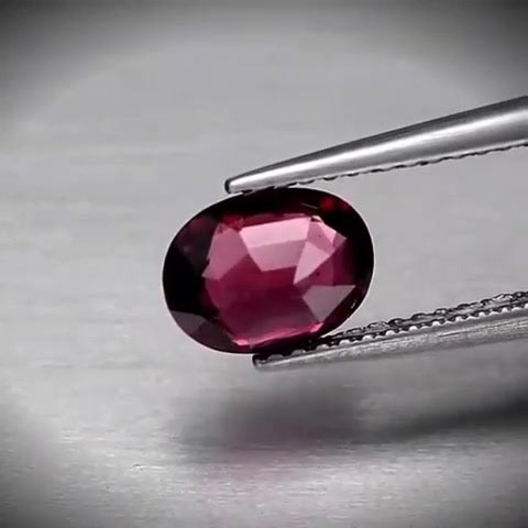 1.37ct Oval Cut Pinkish Purple Rhodolite Garnet - Premium Jewelry from Dazzling Delights - Just $55.95! Shop now at Dazzling Delights