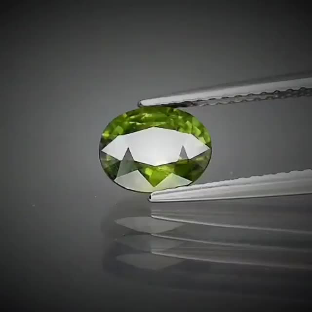 1.46ct Oval Cut Green Sapphire - Premium Jewelry from Dazzling Delights - Just $122.95! Shop now at Dazzling Delights