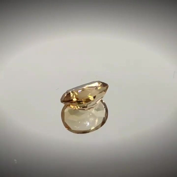 1.48ct Oval Cut Vivid Champagne Topaz - Premium Jewelry from Dazzling Delights - Just $31.95! Shop now at Dazzling Delights