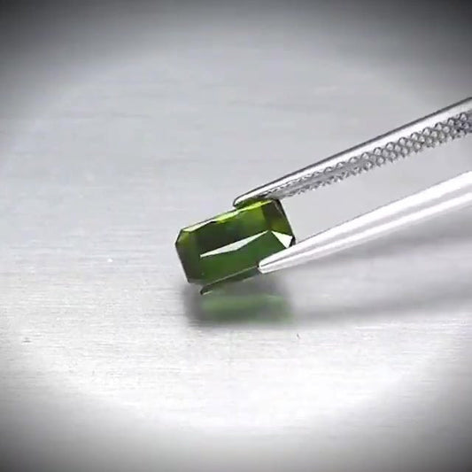 1.49ct Scissor Cut Green Tourmaline - Premium Jewelry from Dazzling Delights - Just $61.95! Shop now at Dazzling Delights
