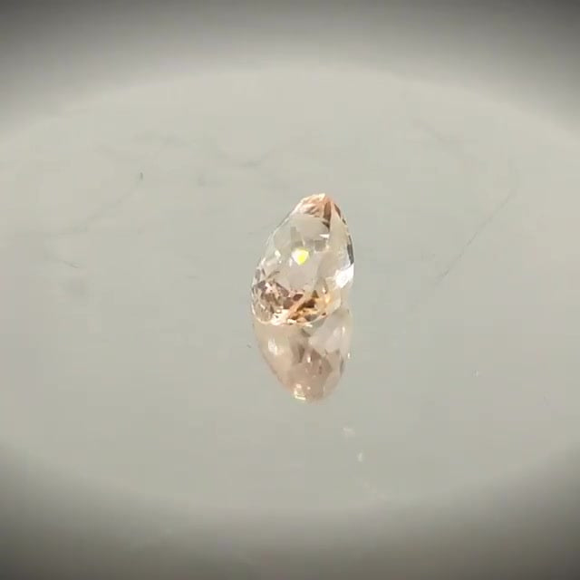 1.54ct Oval Cut Peach Pink Morganite - Premium Jewelry from Dazzling Delights - Just $92.95! Shop now at Dazzling Delights