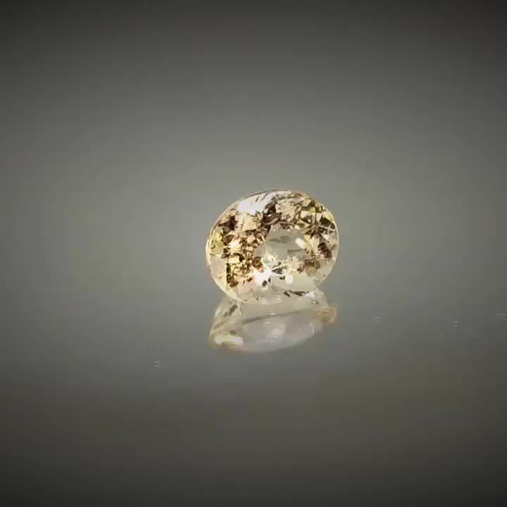1.55ct Oval Cut Peach Pink Morganite - Premium Jewelry from Dazzling Delights - Just $101.95! Shop now at Dazzling Delights