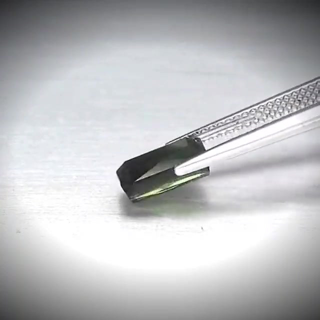 1.56ct Scissor Cut Green Tourmaline - Premium Jewelry from Dazzling Delights - Just $61.95! Shop now at Dazzling Delights