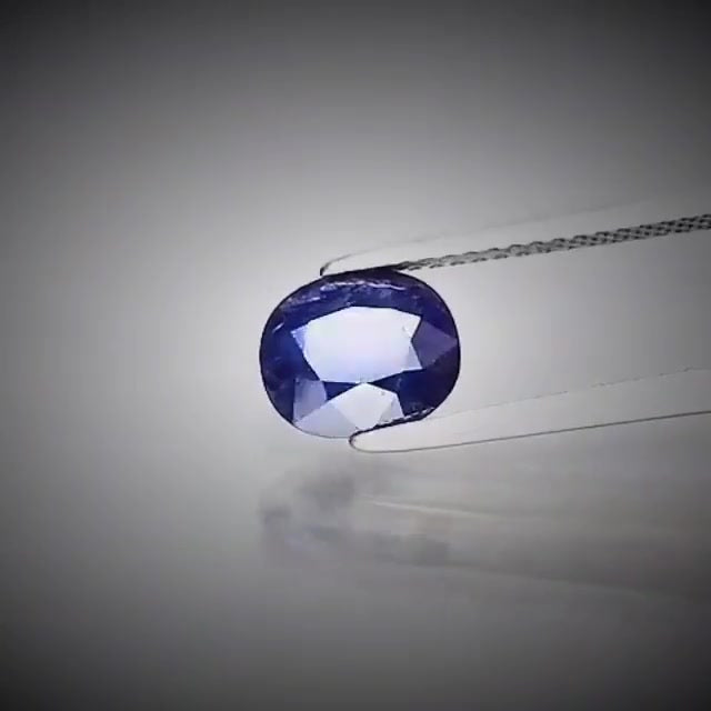 1.65ct Oval Cut Deep Blue Sapphire - Premium Jewelry from Dazzling Delights - Just $51.95! Shop now at Dazzling Delights