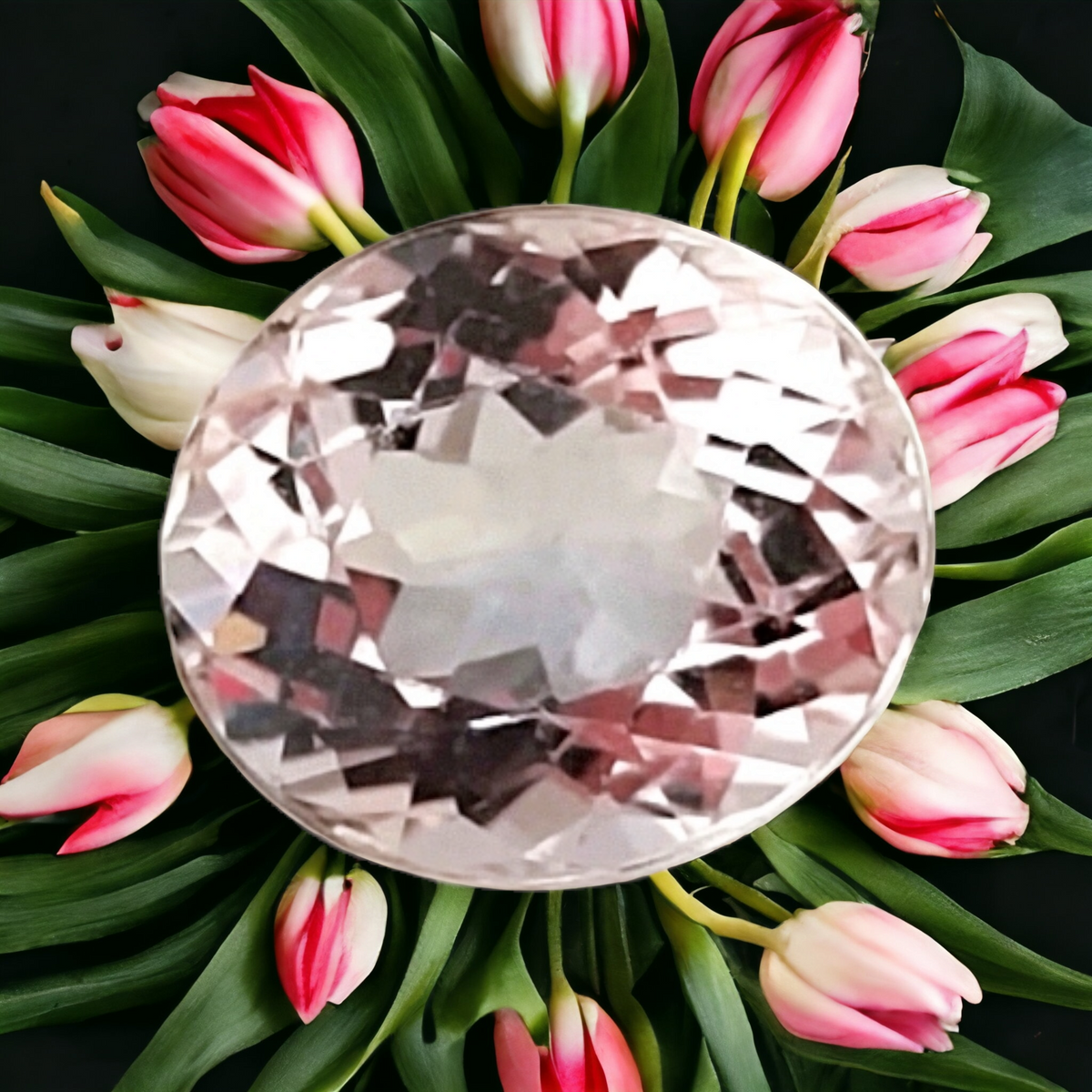 1.65ct Oval Cut Pink Morganite - Premium Jewelry from Dazzling Delights - Just $92.95! Shop now at Dazzling Delights