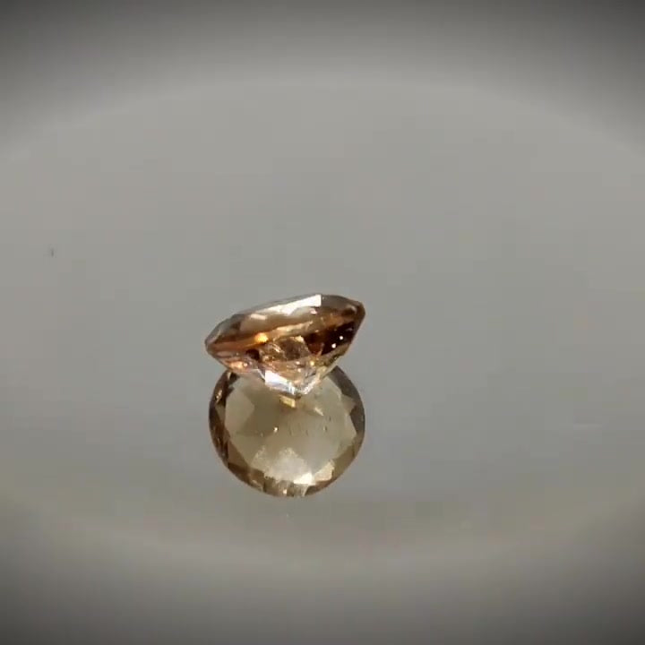 1.67ct Round Cut Vivid Champagne Topaz - Premium Jewelry from Dazzling Delights - Just $28.95! Shop now at Dazzling Delights