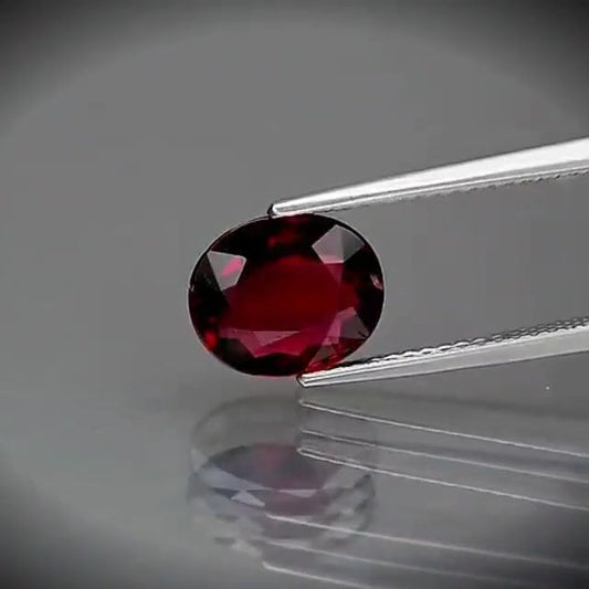1.74ct Oval Cut Purplish Red Rubellite Tourmaline - Premium Jewelry from Dazzling Delights - Just $107.95! Shop now at Dazzling Delights
