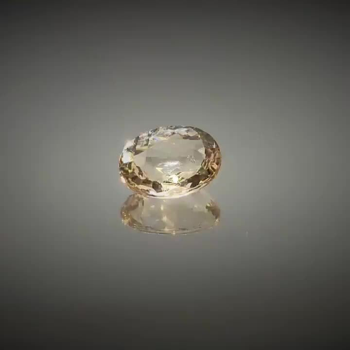 1.85ct Oval Cut Peach Pink Morganite - Premium Jewelry from Dazzling Delights - Just $107.95! Shop now at Dazzling Delights