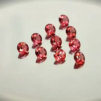 1.94ct 10pcs Round Cut Purplish Red Rhodolite Garnet Lot - Premium Jewelry from Dazzling Delights - Just $46.95! Shop now at Dazzling Delights