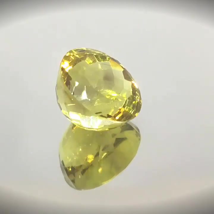 10.20ct Round Cut Vivid Lemon Quartz - Premium Jewelry from Dazzling Delights - Just $74.95! Shop now at Dazzling Delights
