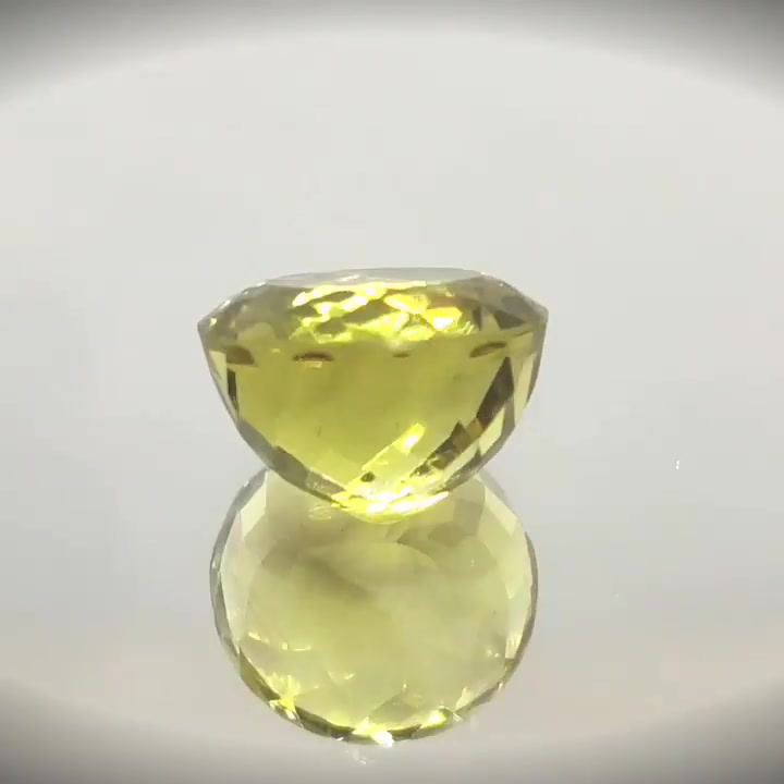 10.20ct Round Cut Vivid Lemon Quartz - Premium Jewelry from Dazzling Delights - Just $74.95! Shop now at Dazzling Delights
