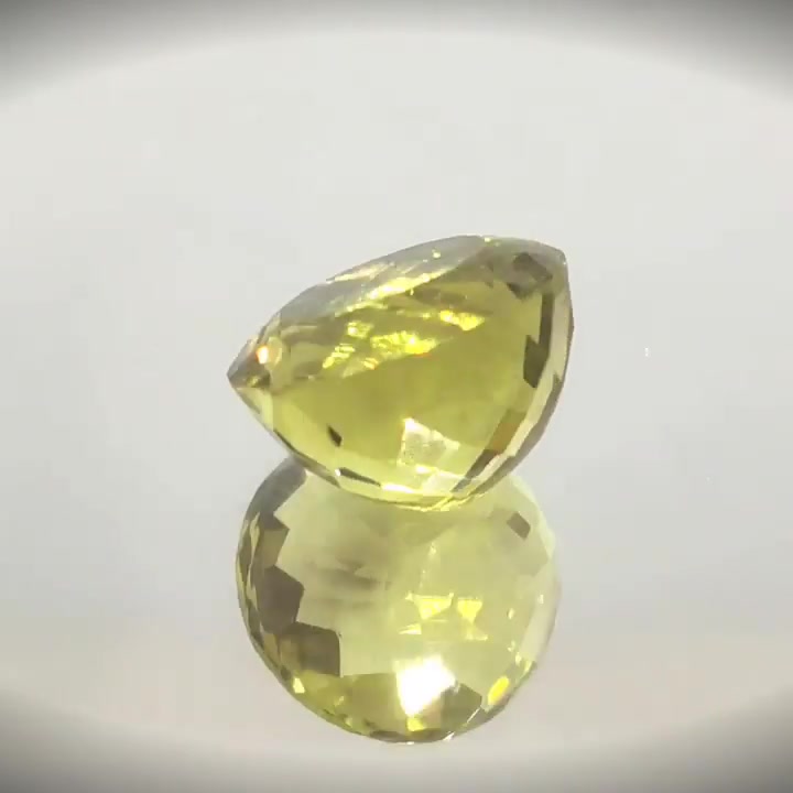 10.20ct Round Cut Vivid Lemon Quartz - Premium Jewelry from Dazzling Delights - Just $74.95! Shop now at Dazzling Delights
