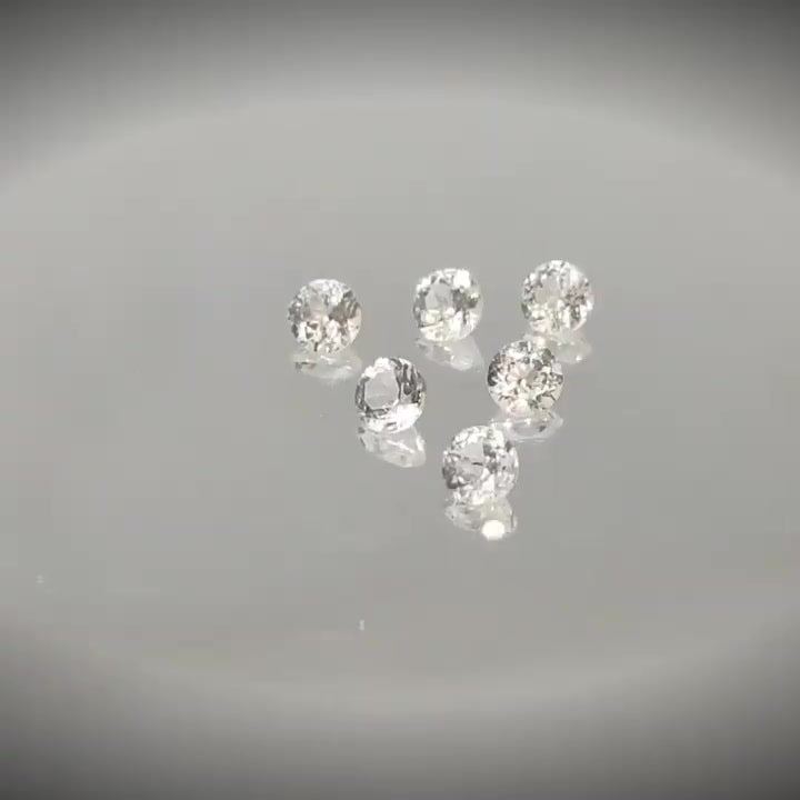 12 Pointer Round Cut White Topaz - Premium Jewelry from Dazzling Delights - Just $3.95! Shop now at Dazzling Delights