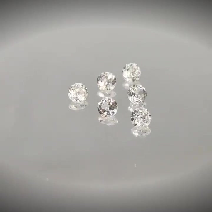 12 Pointer Round Cut White Topaz - Premium Jewelry from Dazzling Delights - Just $3.95! Shop now at Dazzling Delights