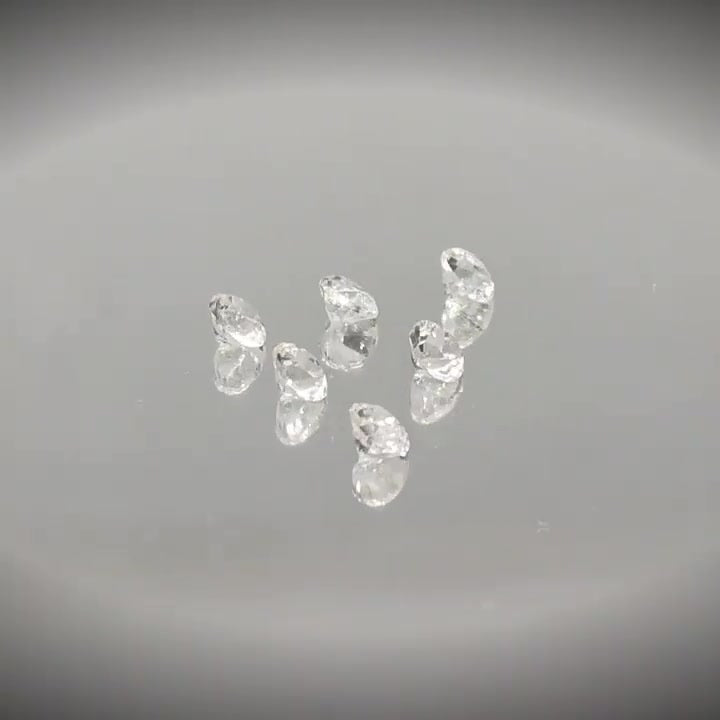 12 Pointer Round Cut White Topaz - Premium Jewelry from Dazzling Delights - Just $3.95! Shop now at Dazzling Delights