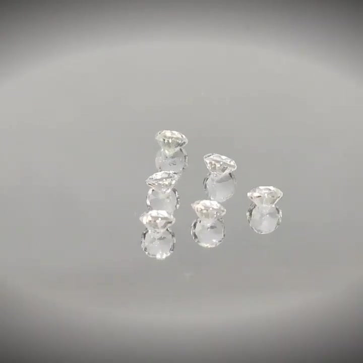 12 Pointer Round Cut White Topaz - Premium Jewelry from Dazzling Delights - Just $3.95! Shop now at Dazzling Delights