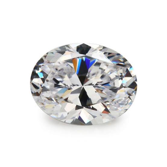 1.03ct Oval Cut White Zircon - Premium Jewelry from Dazzling Delights - Just $46.95! Shop now at Dazzling Delights