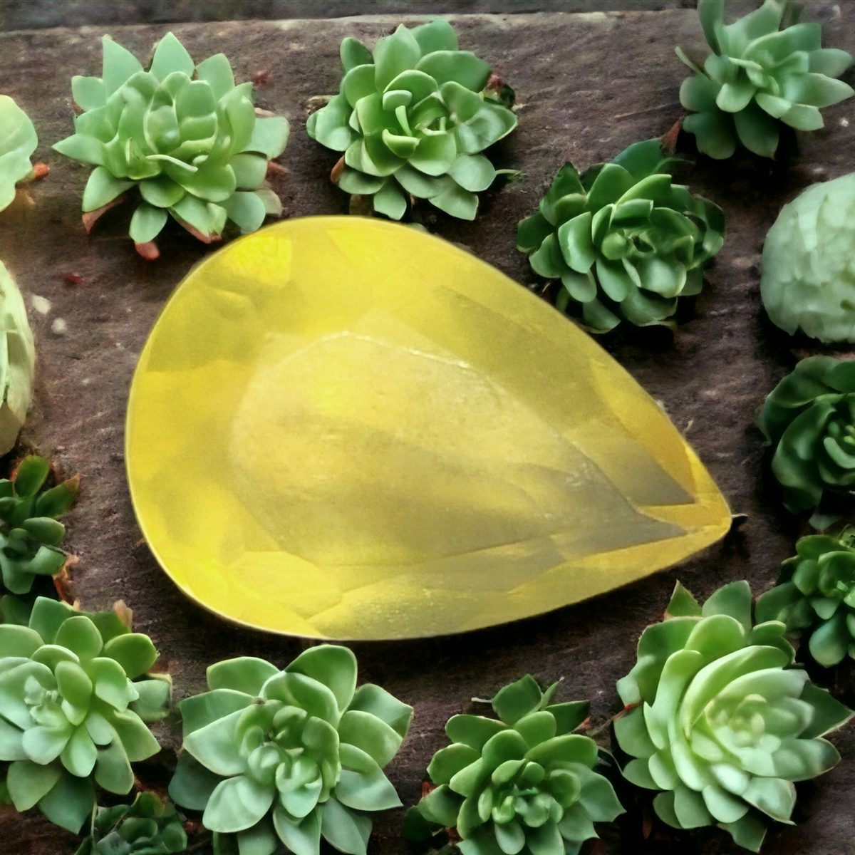 5.20ct Pear Cut Yellow Mexican Fire Opal - Premium Jewelry from Dazzling Delights - Just $31.95! Shop now at Dazzling Delights