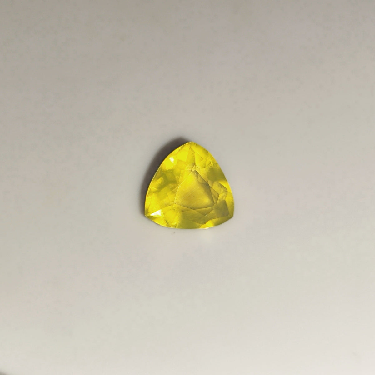 3.13ct Trillion Cut Yellow Mexican Fire Opal - Premium Jewelry from Dazzling Delights - Just $31.95! Shop now at Dazzling Delights