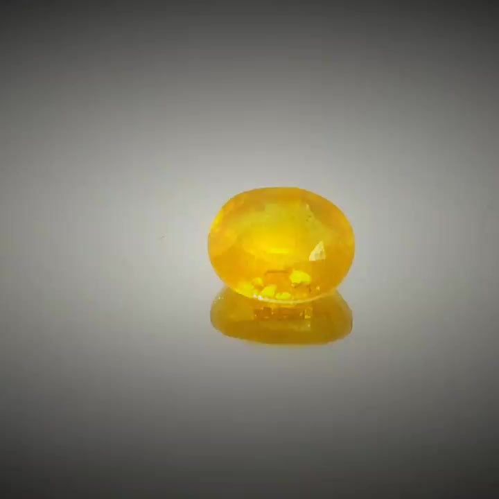 2.62ct Oval Cut Yellow Sapphire - Premium Jewelry from Dazzling Delights - Just $46.95! Shop now at Dazzling Delights