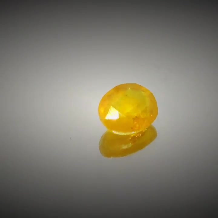 2.62ct Oval Cut Yellow Sapphire - Premium Jewelry from Dazzling Delights - Just $46.95! Shop now at Dazzling Delights