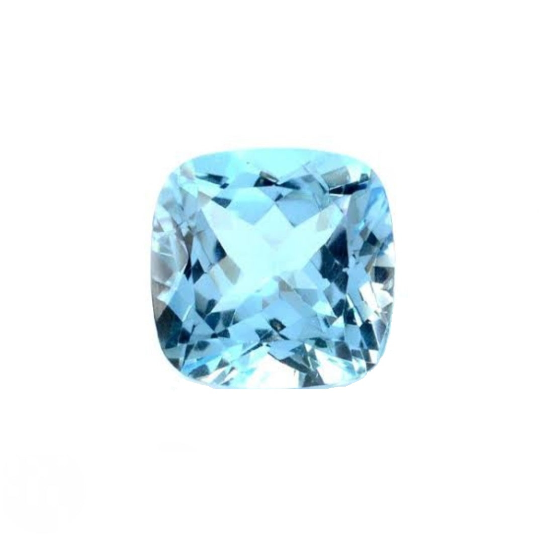 2.70ct Cushion Cut Sky Blue Topaz - Premium Jewelry from Dazzling Delights - Just $40.95! Shop now at Dazzling Delights