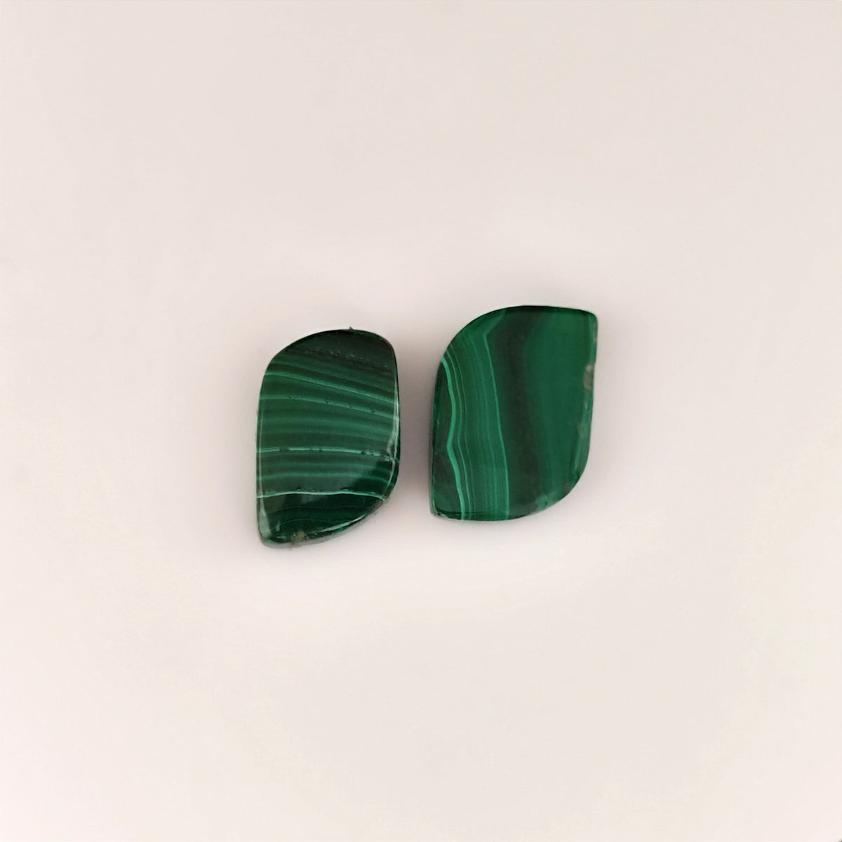 27.51ct Fancy Cabochon Malachite Pair - Premium Jewelry from Dazzling Delights - Just $10.95! Shop now at Dazzling Delights