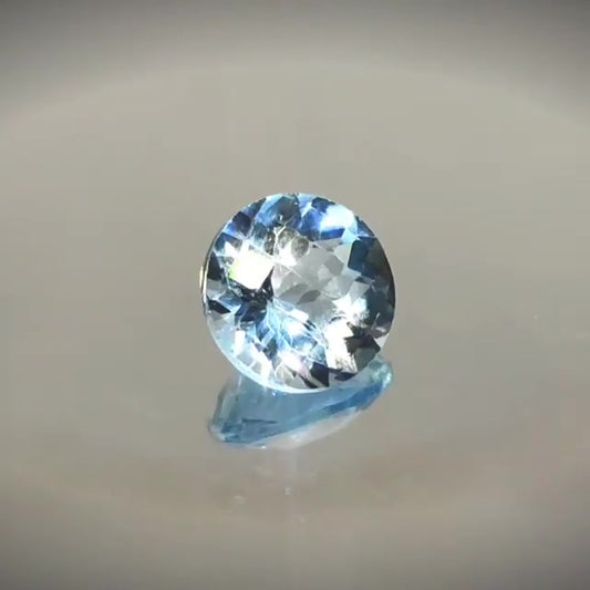 3.24ct Round Cut Sky Blue Topaz - Premium Jewelry from Dazzling Delights - Just $40.95! Shop now at Dazzling Delights