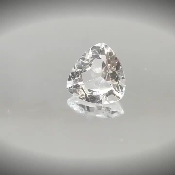 3.34ct Trillion Cut White Topaz - Premium Jewelry from Dazzling Delights - Just $22.95! Shop now at Dazzling Delights