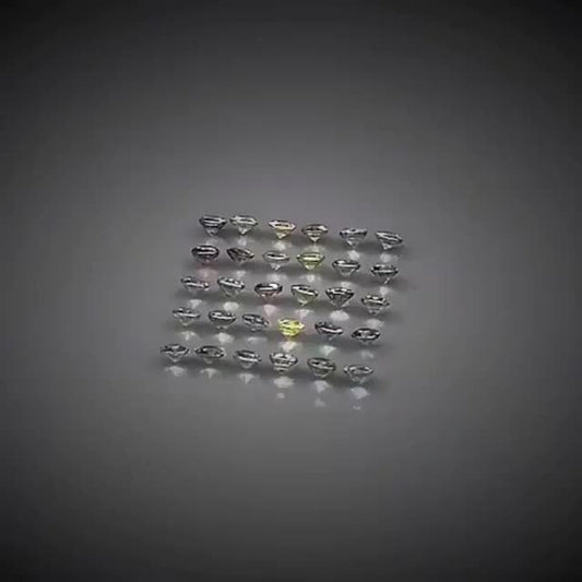 3.44ct 30pcs Round Cut Multi-Colour Pastel Sapphire Lot - Premium Jewelry from Dazzling Delights - Just $153.95! Shop now at Dazzling Delights