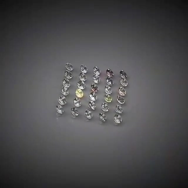 3.44ct 30pcs Round Cut Multi-Colour Pastel Sapphire Lot - Premium Jewelry from Dazzling Delights - Just $153.95! Shop now at Dazzling Delights
