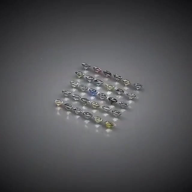 3.45ct 30pcs Round Cut Multi-Colour Pastel Sapphire Lot - Premium Jewelry from Dazzling Delights - Just $153.95! Shop now at Dazzling Delights