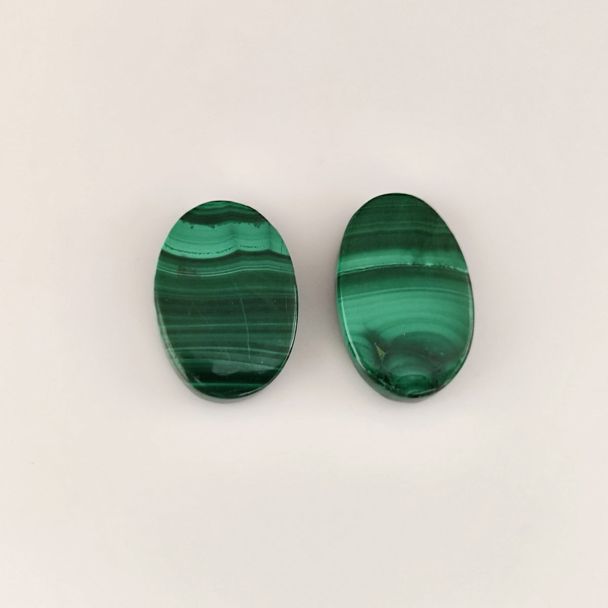 31.18ct Oval Cabochon Malachite Pair - Premium Jewelry from Dazzling Delights - Just $10.95! Shop now at Dazzling Delights