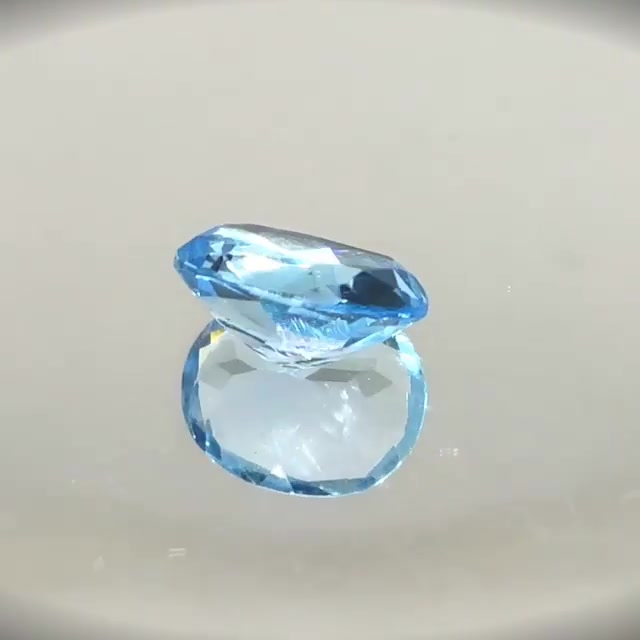 4.17ct Oval Cut Sky Blue Topaz - Premium Jewelry from Dazzling Delights - Just $40.95! Shop now at Dazzling Delights