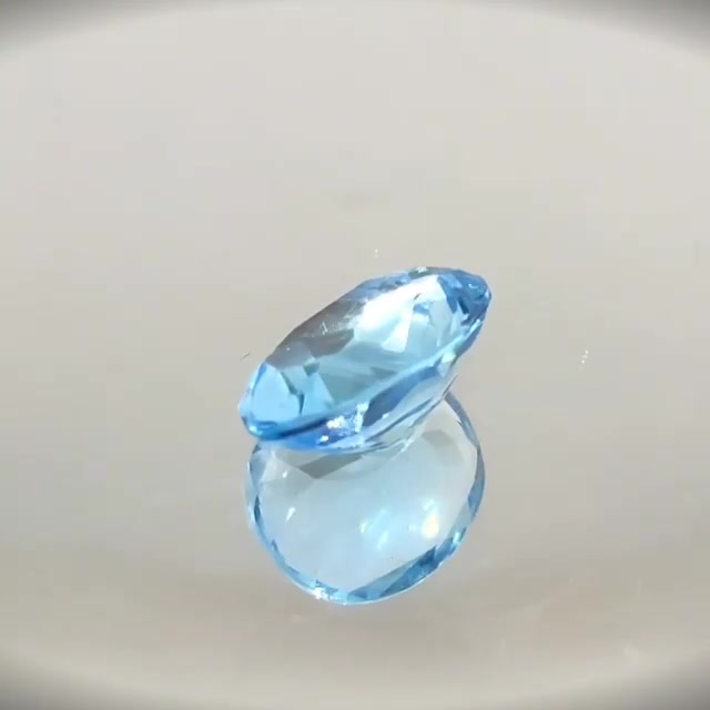4.17ct Oval Cut Sky Blue Topaz - Premium Jewelry from Dazzling Delights - Just $40.95! Shop now at Dazzling Delights